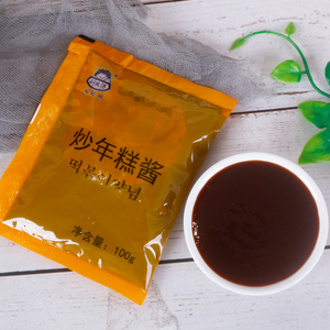 小伙子辣炒年糕酱100g*3袋装韩式专用火锅甜辣酱石锅拌饭调味辣酱
