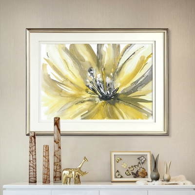 简欧客厅玄关装饰画走廊壁画图片