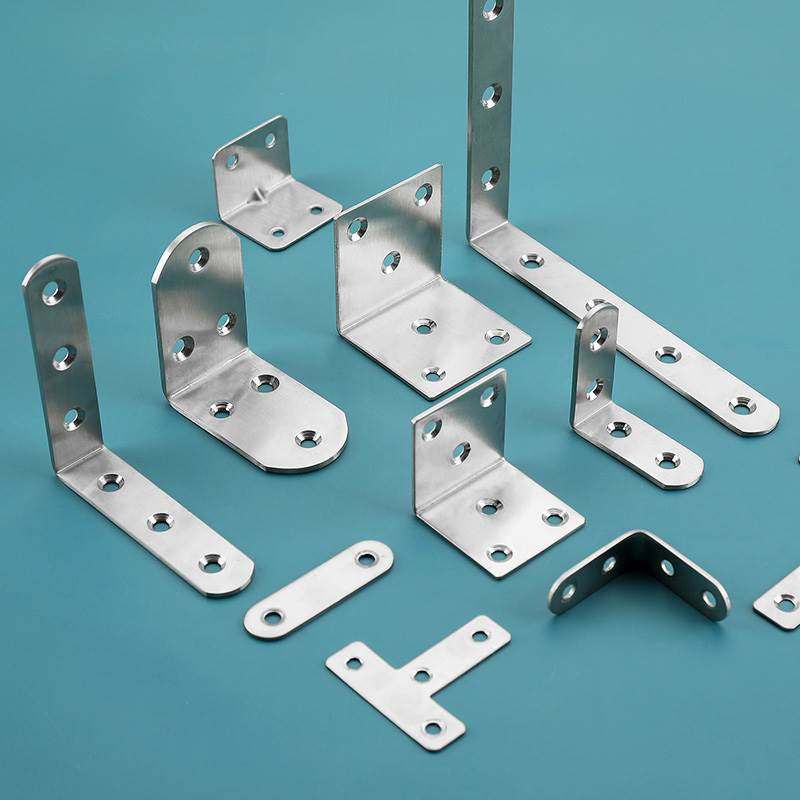 加厚不锈钢t型l型连接片家具固定件紧固码角码角铁连接件平面角码