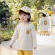 【竹节棉】幼歌婴幼儿春新款卡通休闲百搭打底衫舒适透气长袖T恤