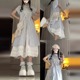 女童连衣裙夏装2025新款儿童洋气女孩公主裙中大童装夏季纯棉裙子