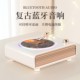 复古蓝牙音响旋转唱片机氛围灯无线电脑usb充电音箱新款创意礼品