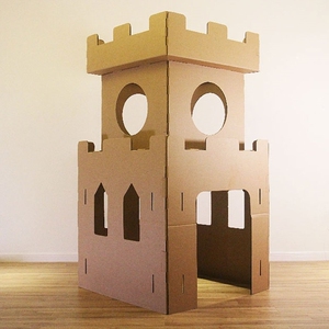 瓦楞纸箱儿童帐篷