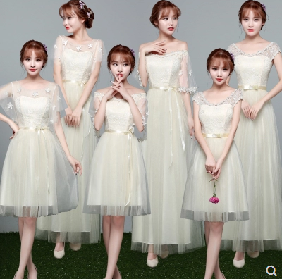 。甜美个性伴娘服少女豆沙色显瘦韩版百搭高贵闺蜜气质姐妹团香槟在类目 女装/女士精品, 婚纱/旗袍/礼服, 礼服/晚装中 - 来自Buy2taobao.com提供专业的淘宝代购服务