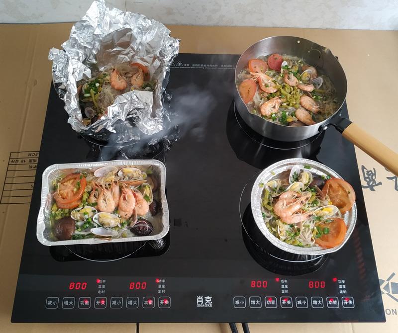 Shocker commercial Four Electromagnetic furnace Multiple burner tinfoil Flower armor Dedicated Spicy Hot Potin the Kitchen Appliances , Induction category - from Buy2taobao.com to provide professional Taobao agent buy service