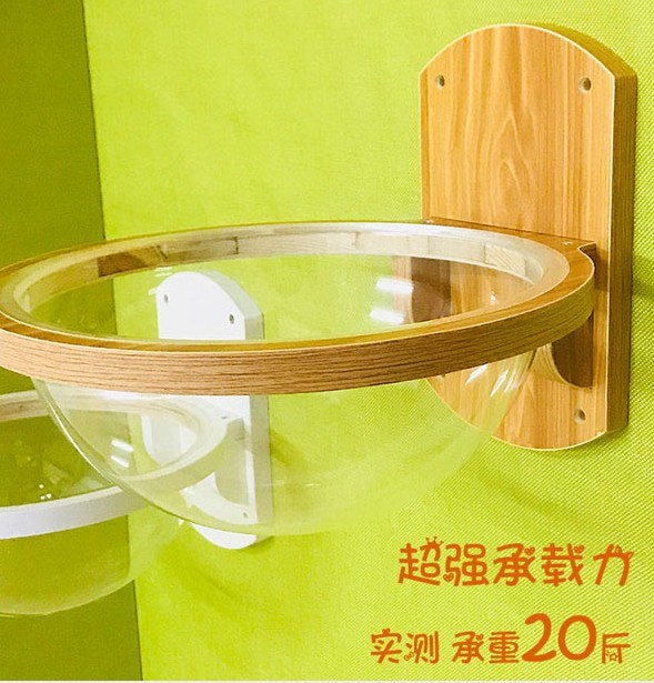 猫房玻璃 透明窝猫咪墙上挂墙挂式封闭式带门可爱创意网红悬挂用|ruв категории животное/Животное питание и принадлежностей, кошка/собака игрушка, кошка на раме - от Buy2taobao.com для оказания профессиональной услуги покупки агента Taobao