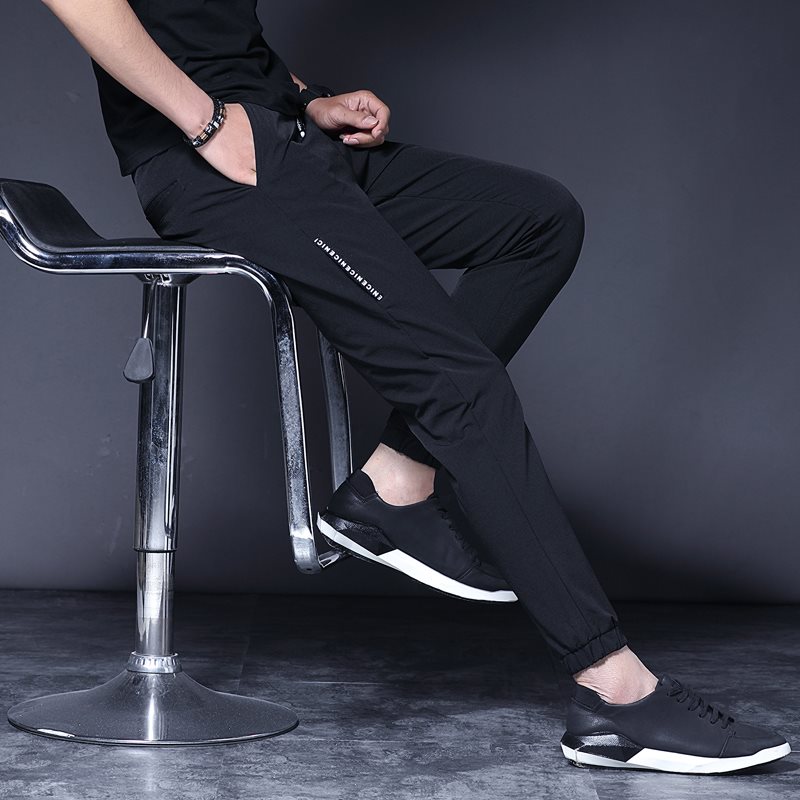 Thin section ins Chaopai Overalls cargo Easy Spring and summer Haren pants man leisure time motion Ankle banded pantsin the Men's clothing, Casual pants category - from Buy2taobao.com to provide professional Taobao agent buy service