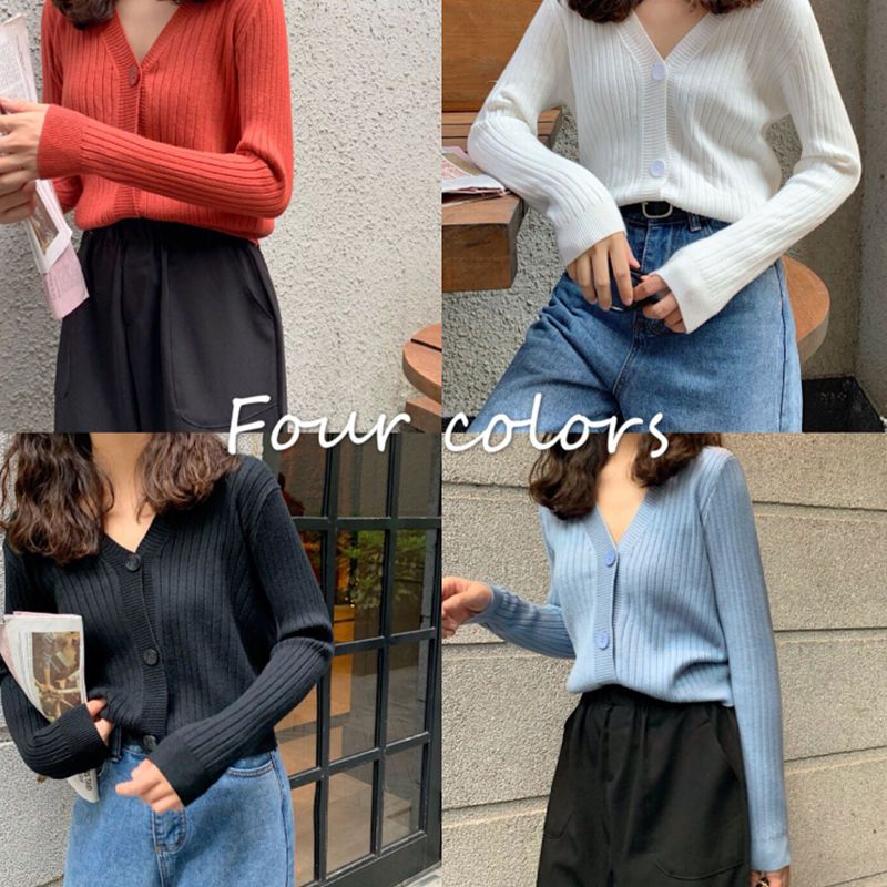 春夏秋季新款外穿溫柔風短款寬松V領毛衣外套針織衫開衫女裝上衣在類目 模玩/動漫/周邊/cos/桌遊, Cosplay服飾/道具/服務, Cosplay女裝中 - 來自Buy2taobao.com提供專業的淘寶代購服務
