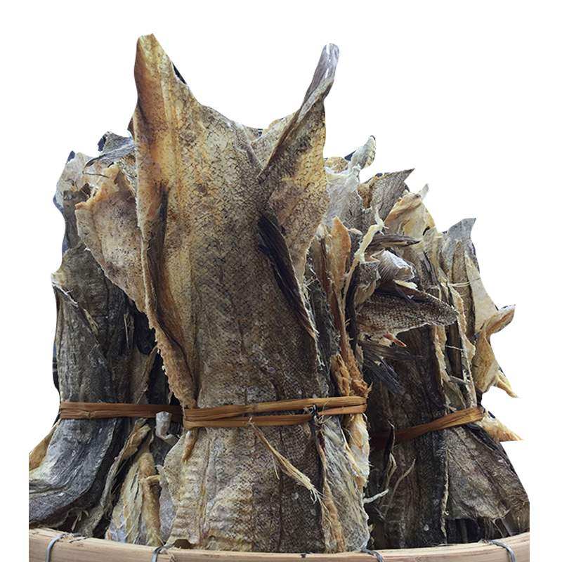 特价鱼皮 零食即食 500g_新货广东柴鱼皮500g海鱼皮干农家鳕鱼皮凉拌