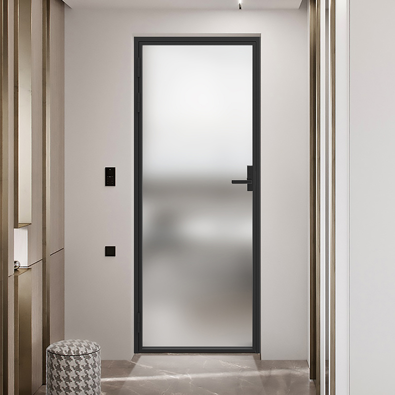 定金 皇派门窗利兹平开门现代简约厕所浴室卫生间玻璃室内门隔断