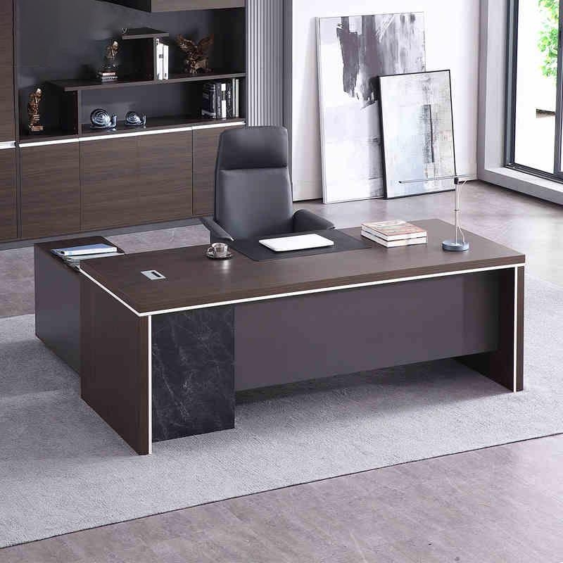 老板办公桌简约现代16米经理桌公司18m主管台2米商务办公室桌椅