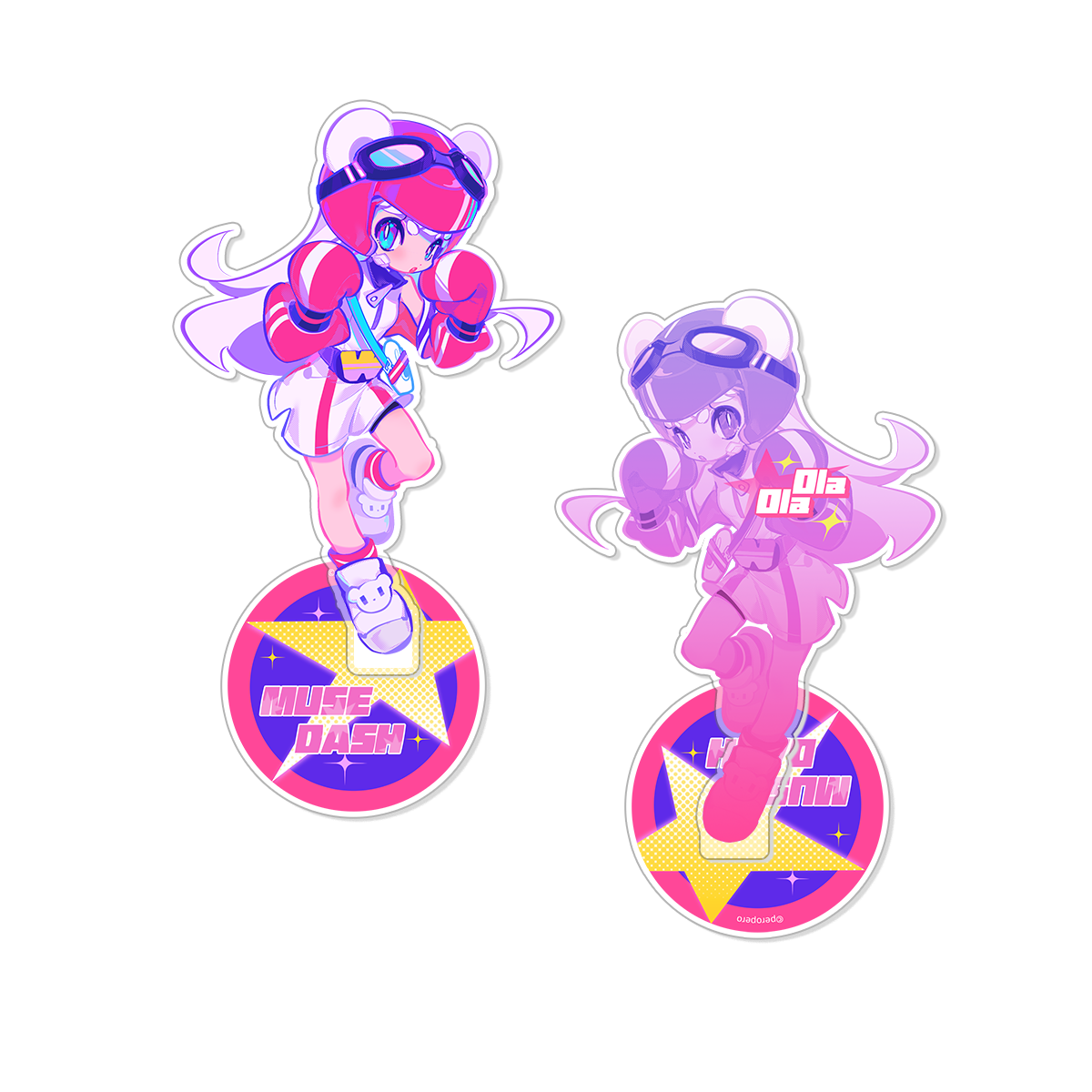 欧拉musedash角色立绘亚克力立牌peropero官方周边游戏