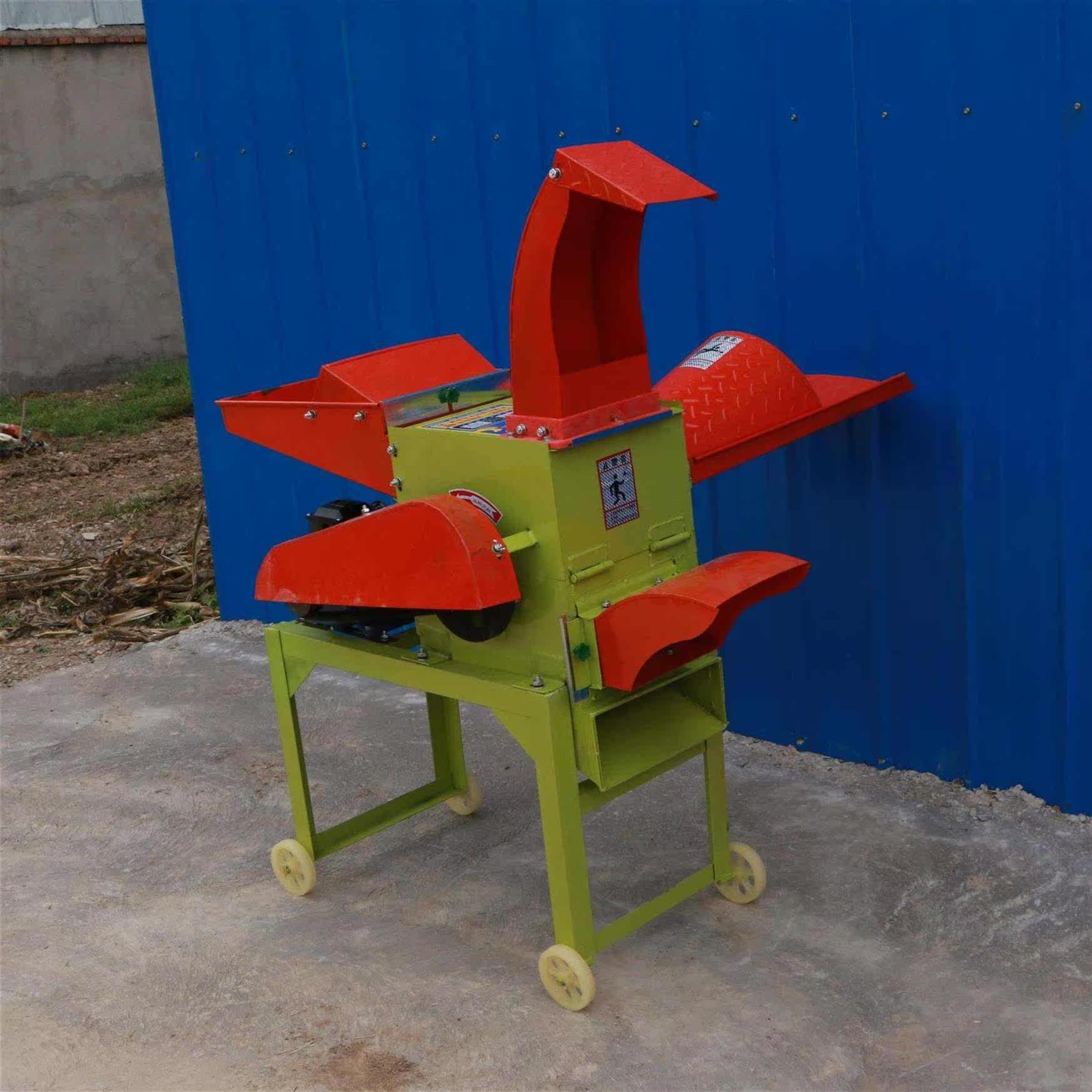 碎草机家用青草全自动两用牛羊颗粒小型饲料粉碎铡草机切草机饲料