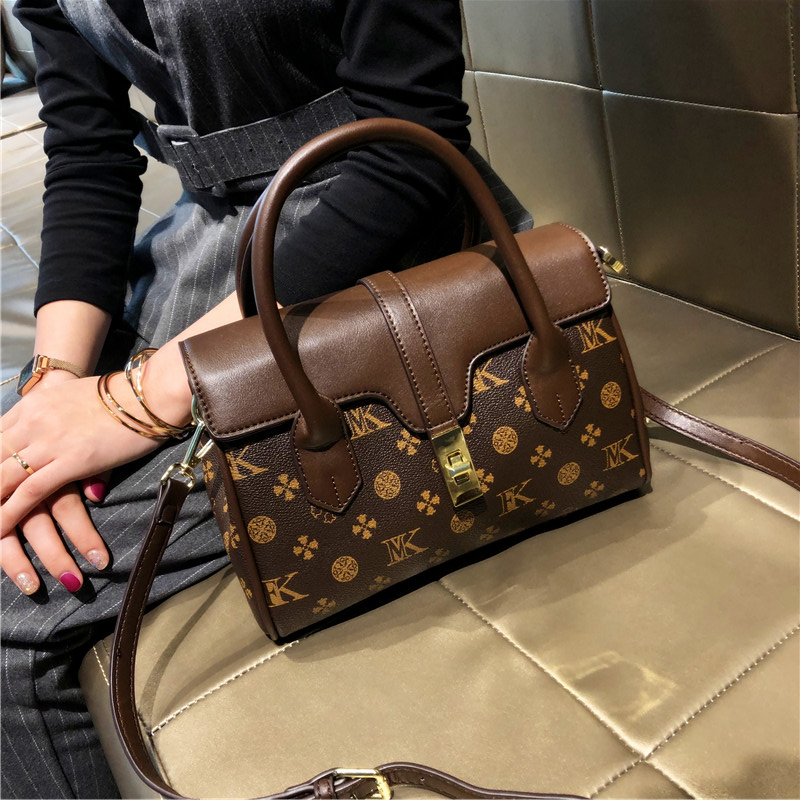 lvlihaio潮品女包2022新款时尚气质手提小方包复古洋气斜挎单肩包