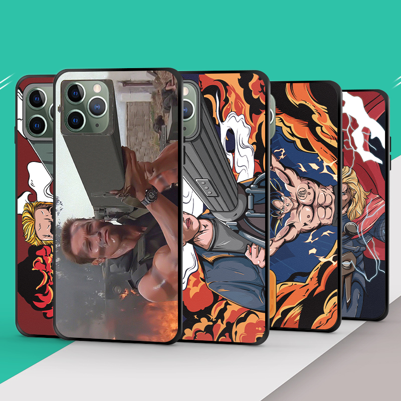 iPhone11手机壳苹果11promax施瓦辛格iPhone11pro创意个性七龙珠|ruв категории Цифровые аксессуары, аксессуары для мобильных телефонов, телефон защитный кожух/оболочка - от Buy2taobao.com для оказания профессиональной услуги покупки агента Taobao