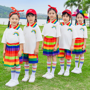 六一儿童合唱演出服毕业班服小学生校服舞蹈表演运动会开幕式服装