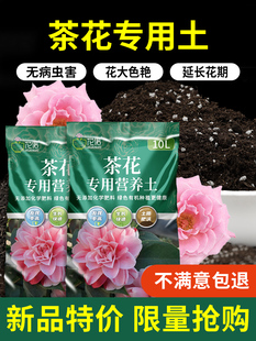 种茶花专用土花土山茶花营养土盆栽专用土壤泥土种植土肥料专用肥