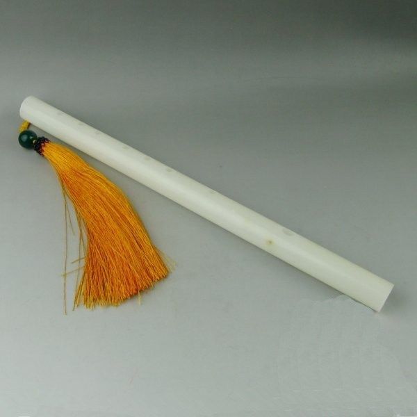 特价玉笛子 白玉 清浅古风