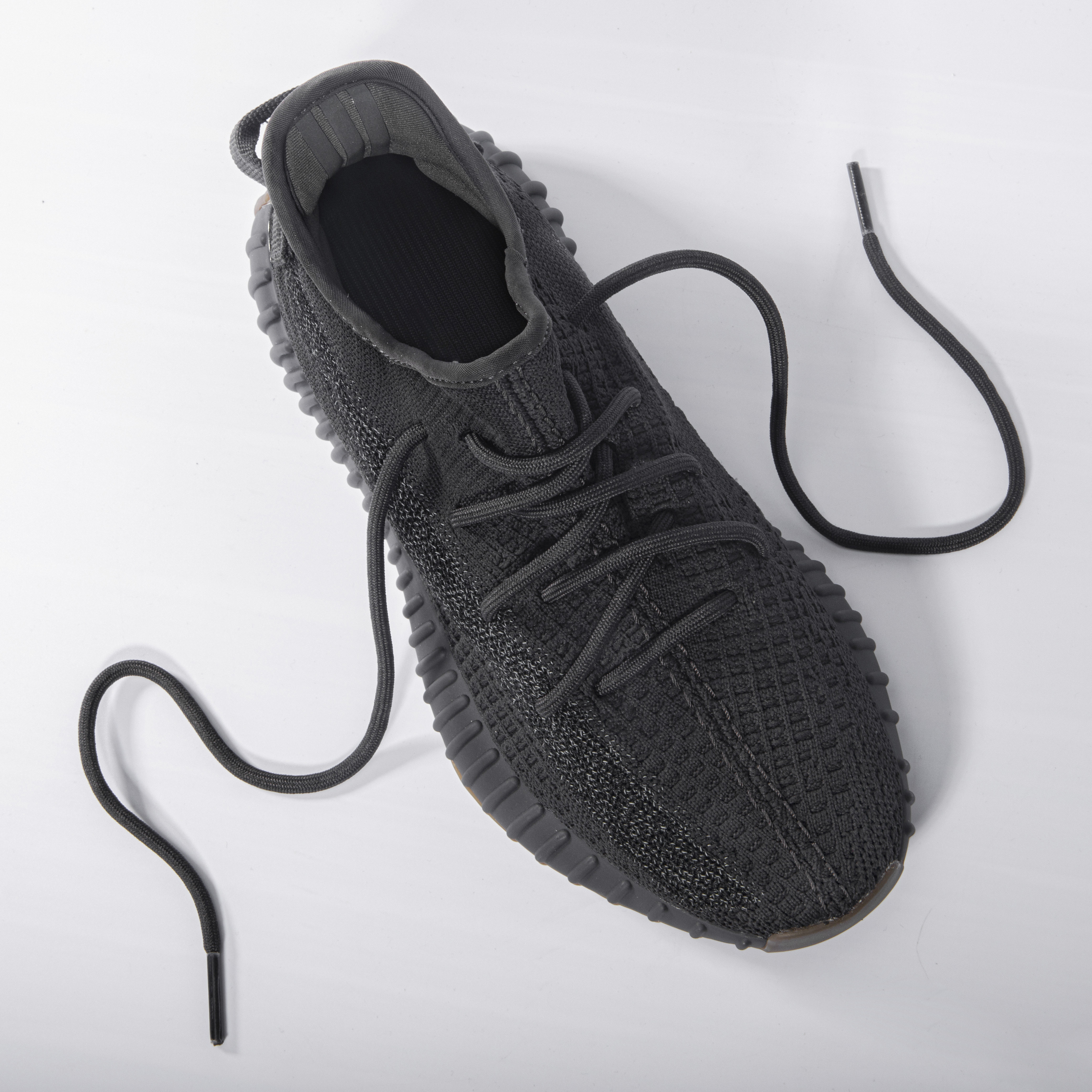 椰子鞋女350黑生胶侧透正品官网三杠透气女鞋2021新款秋冬莆田鞋