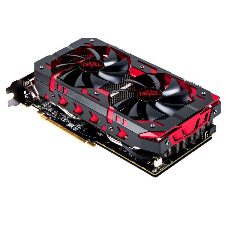 迪兰恒进 devil rx 590 8g v2台式机游戏电脑独立显卡 恶魔信仰