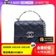 【自营】中古99新Chanel/香奈儿斜挎包22sscoco方块珐琅手柄mini