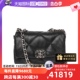 【自营】中古CHANEL/香奈儿99新银扣Chanel 19系列女士两用包时尚