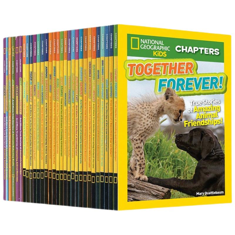 【自营】初级章节书29册 美国国家地理 National Geographic Kids Chapter儿童科普图书 英文原版自然百科分级读物 小学跨学科阅读