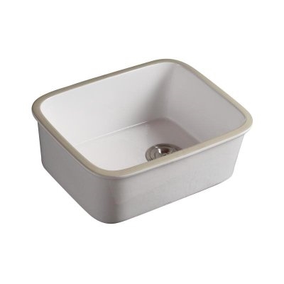 阳台洗衣盆台盆/厨房洗菜盆超深陶瓷水槽单槽小水池长方形台下盆