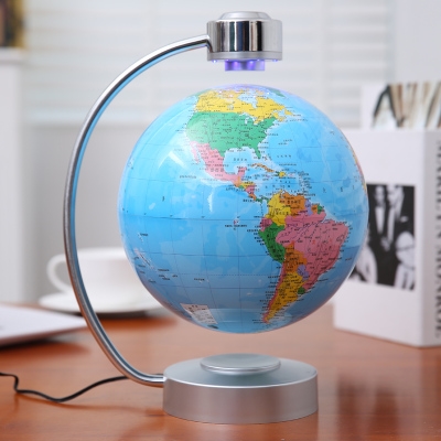 磁悬浮地球仪发光自转20寸图片