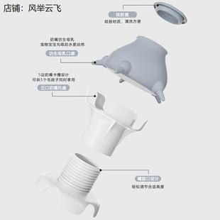 宠物奶瓶猫用耐咬仿生喂奶器猫咪幼猫奶嘴自助小奶狗专用气泡奶碗