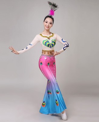 阿幸苗族演出服土家族服装 女湘西少数民族成人瑶族彝族舞蹈服饰