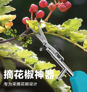 多功能新款采摘花椒神器专用剪工具杨梅园艺果树枝摘菜拇指刀掐菜