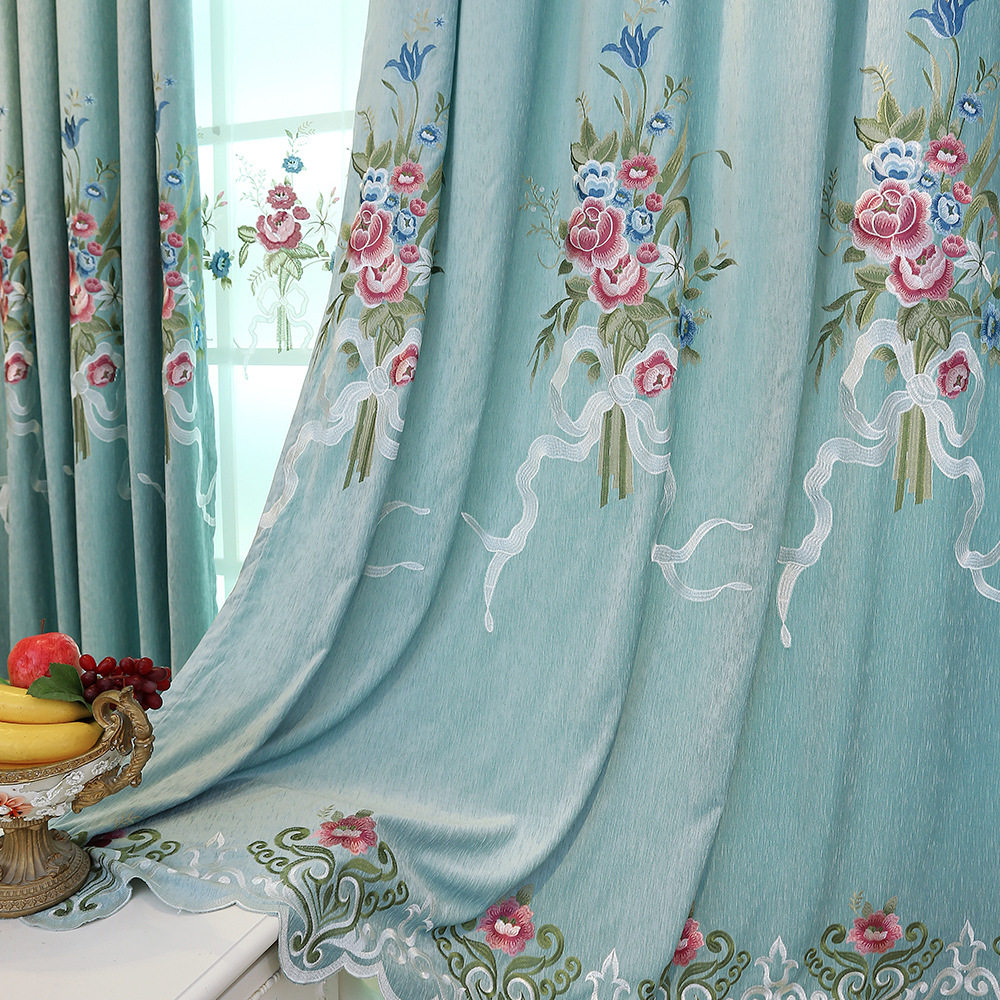 窗帘效果图客厅