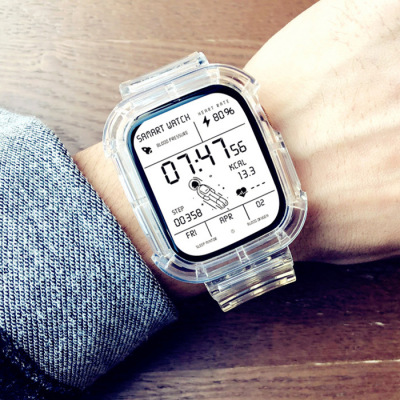 00:00登技华强北太空人表盘手表watch智能s6适用苹果dt100promax九月