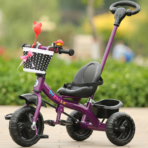 3-5岁小孩脚踏车婴儿儿童三轮车手推车1-2-孩幼儿童车宝宝车子