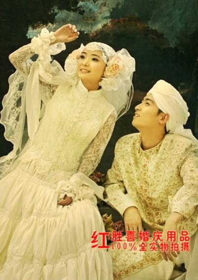 新品新品服装回族婚纱礼服穆斯林婚纱礼服影楼摄影结婚白色婚纱|msdalam kategori Butik wanita / wanita, perkahwinan/Cheongsam/pakaian, perkahwinan - dari Buy2taobao.com untuk memberikan perkhidmatan ejen Taobao profesional membeli