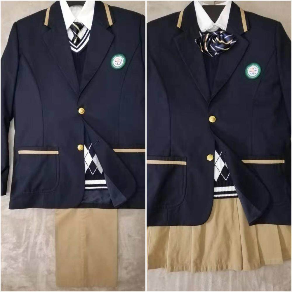 学校指定上海师范大学附属闵行第三中学正装校服校服