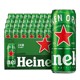 【进口】Heineken/喜力啤酒500ml*24罐荷兰经典听装黄啤整箱清仓
