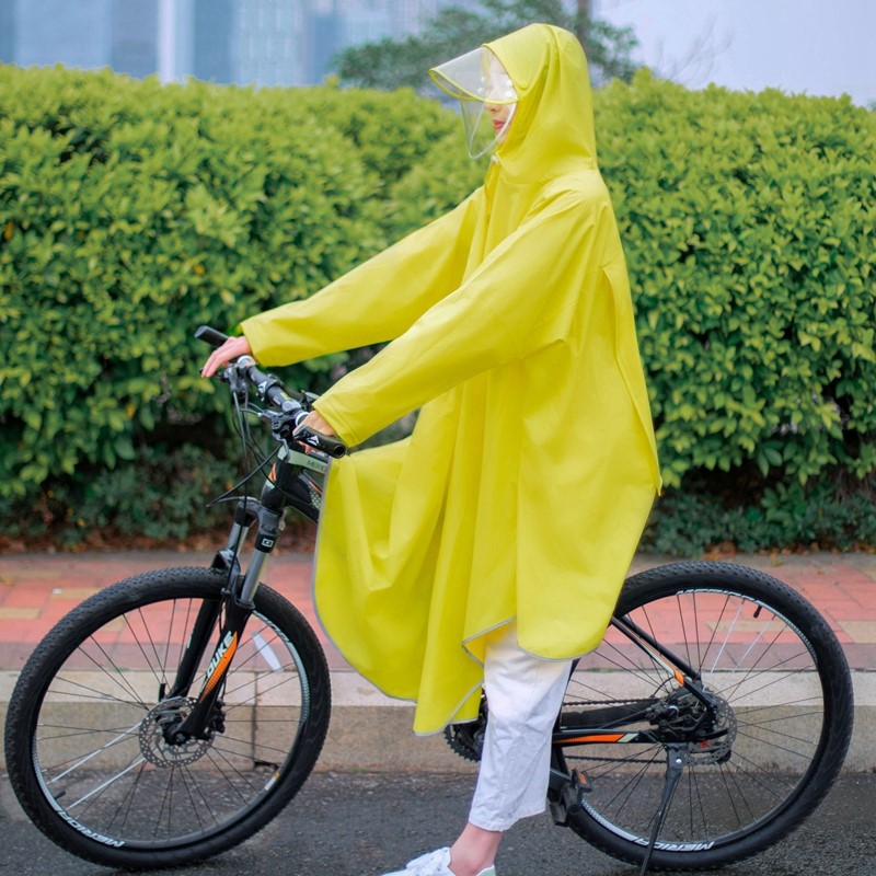 天伞山地自行车单车骑行雨衣成人男女学生专用单人全身防暴雨雨披