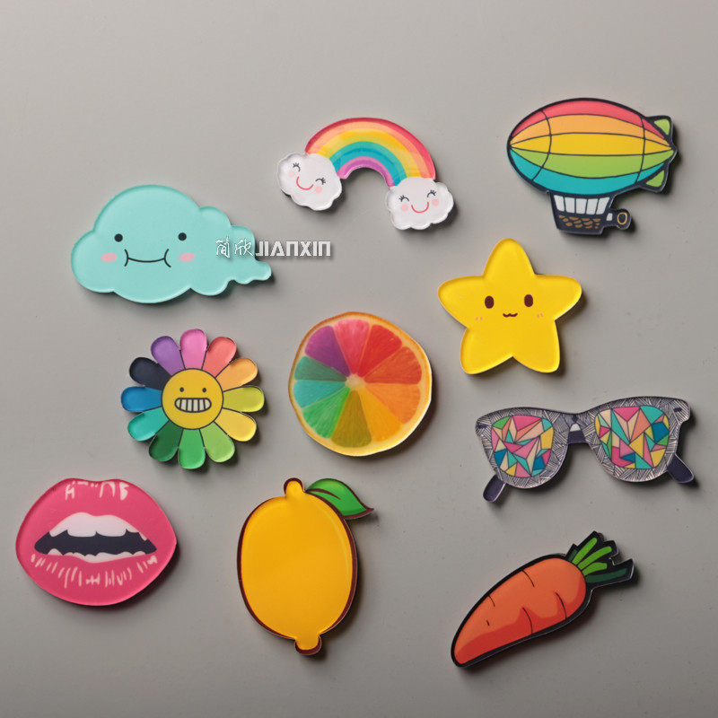 冰箱特价新款贴纸3d立体磁贴创意个性磁铁卡通冰箱磁性贴