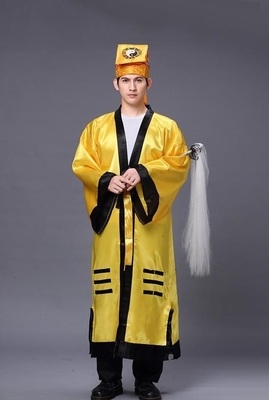 道士服装男鞋帽桃木剑道袍法衣含佛尘全套茅山八卦经衣服用品古风