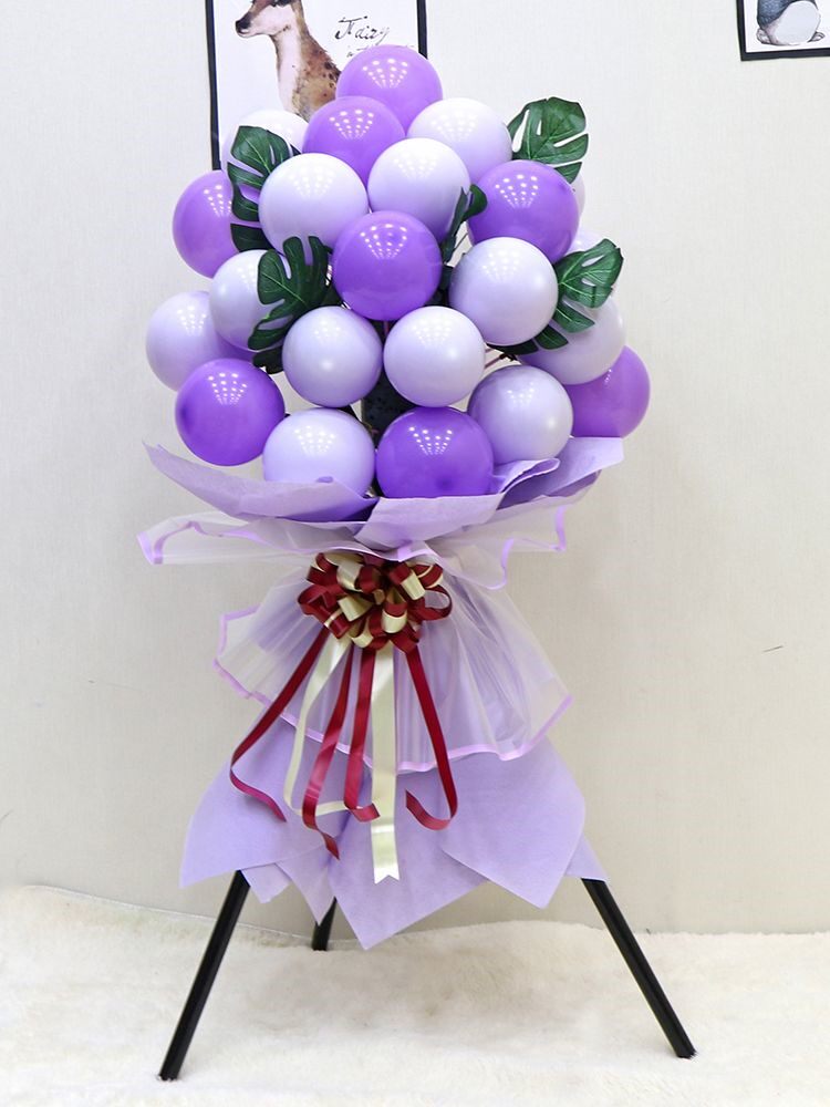 店铺开业气球花篮装饰婚庆用品结婚房布置周岁生日派对乔迁