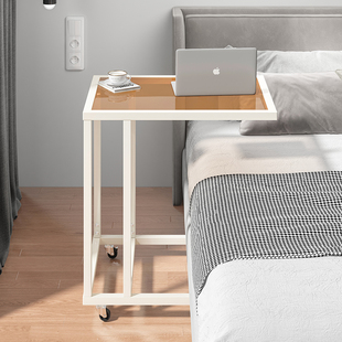 床边桌可移动床上电脑桌卧室简易书桌家用学生学习小桌子笔记本桌