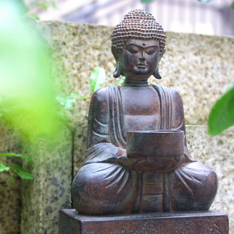 新中式禅意花园庭院 家居客厅佛像摆件装饰招财饰品摆设茶室流水在类目 家居饰品, 摆件中 - 来自Buy2taobao.com提供专业的淘宝代购服务