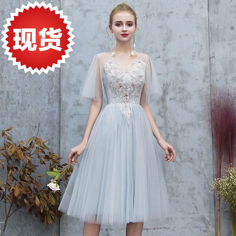 淡紫色美丽服装成年晚礼服m裙礼服女长女浅灰色半娘礼服裙新款伴|ruв категории Женская одежда, Cвадебные платья, платье/вечернее платье - от Buy2taobao.com для оказания профессиональной услуги покупки агента Taobao