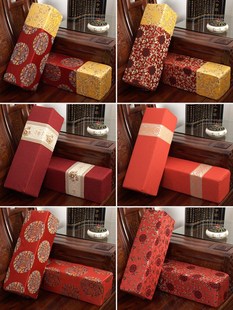 中式红木沙发扶手枕靠枕实木家具腰枕罗汉床靠垫中国风长方形枕头