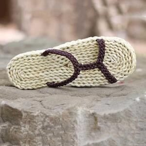 草鞋女平底休闲图片