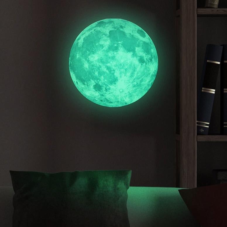 House Luminous LED dorm dormitory Room arrangement 3d star Moon Sticker Wall stickers Renovation indoor decoratein the Home accessories , Stickers , Wall Stickers category - from Buy2taobao.com to provide professional Taobao agent buy service