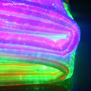 夜光布料发光布图片