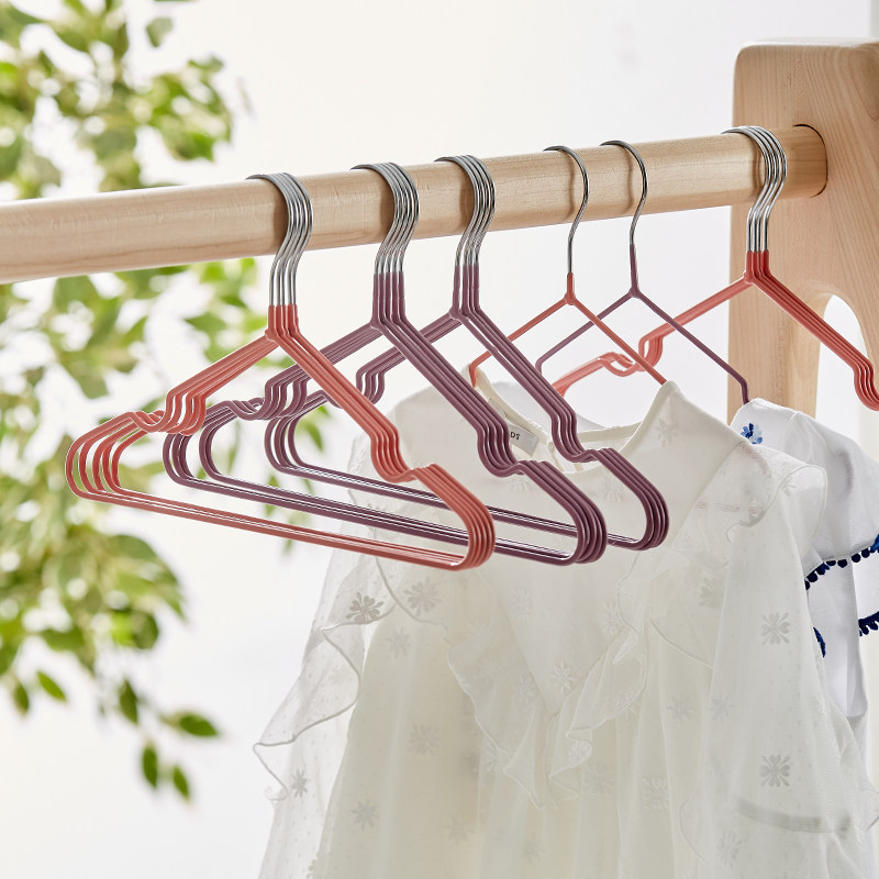 一折新生儿衣服架子挂衣架晾_儿童衣架小衣架婴儿宝宝新生婴幼儿晒